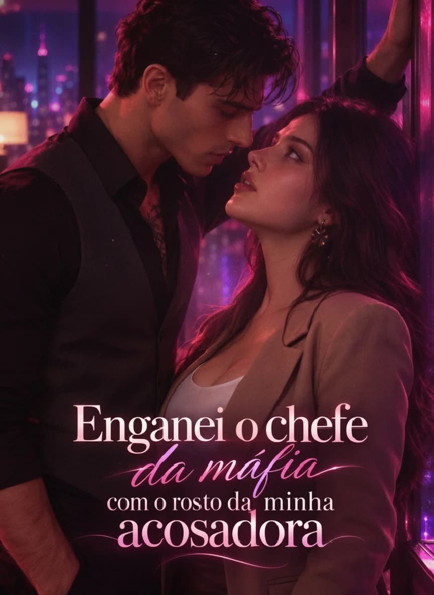 Enganei o Chefe da Máfia com o Rosto da Minha Acosadora